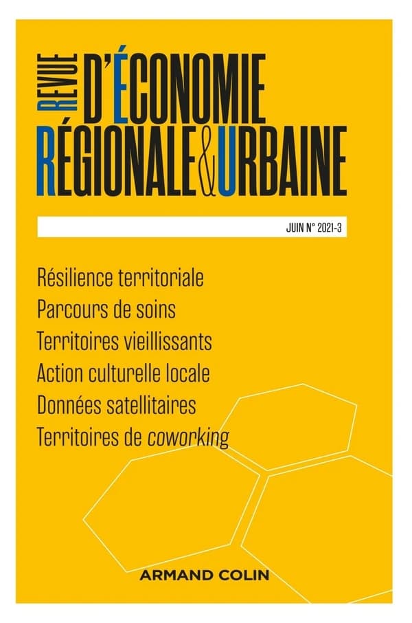 Revue d'économie régionale et urbaine n.2021-3 : varia