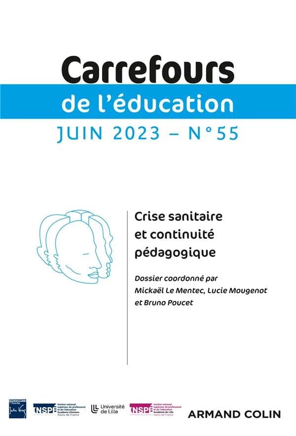 Carrefours de l'éducation n.55 : crise sanitaire et continuité pédagogique