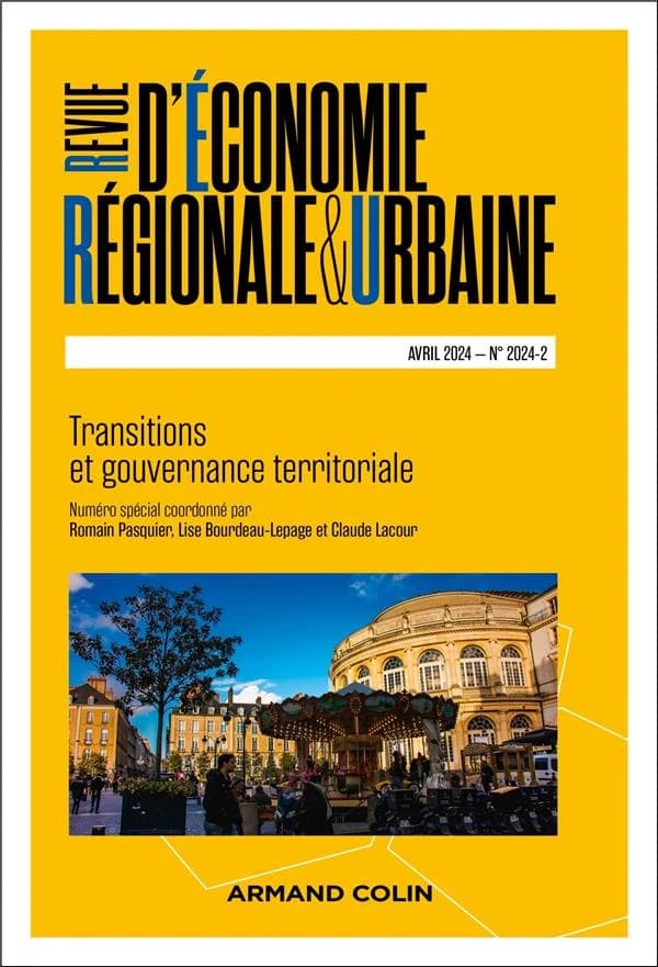 Revue d'économie régionale et urbaine n.2024