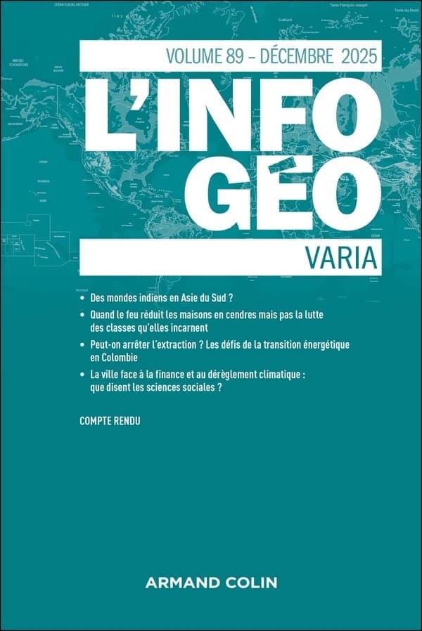 L'information géographique n.89 : Varia