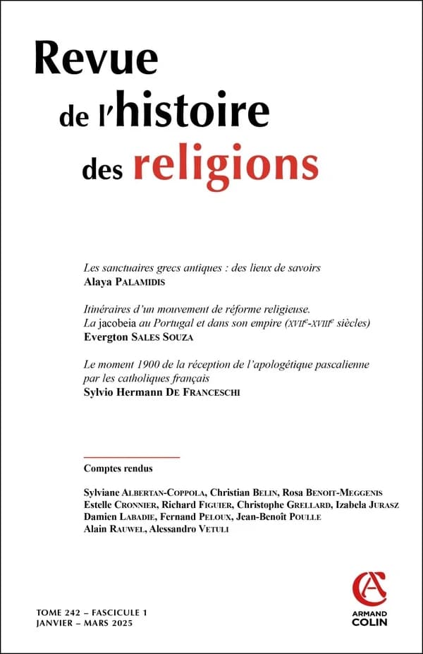 Revue de l'histoire des religions n.242