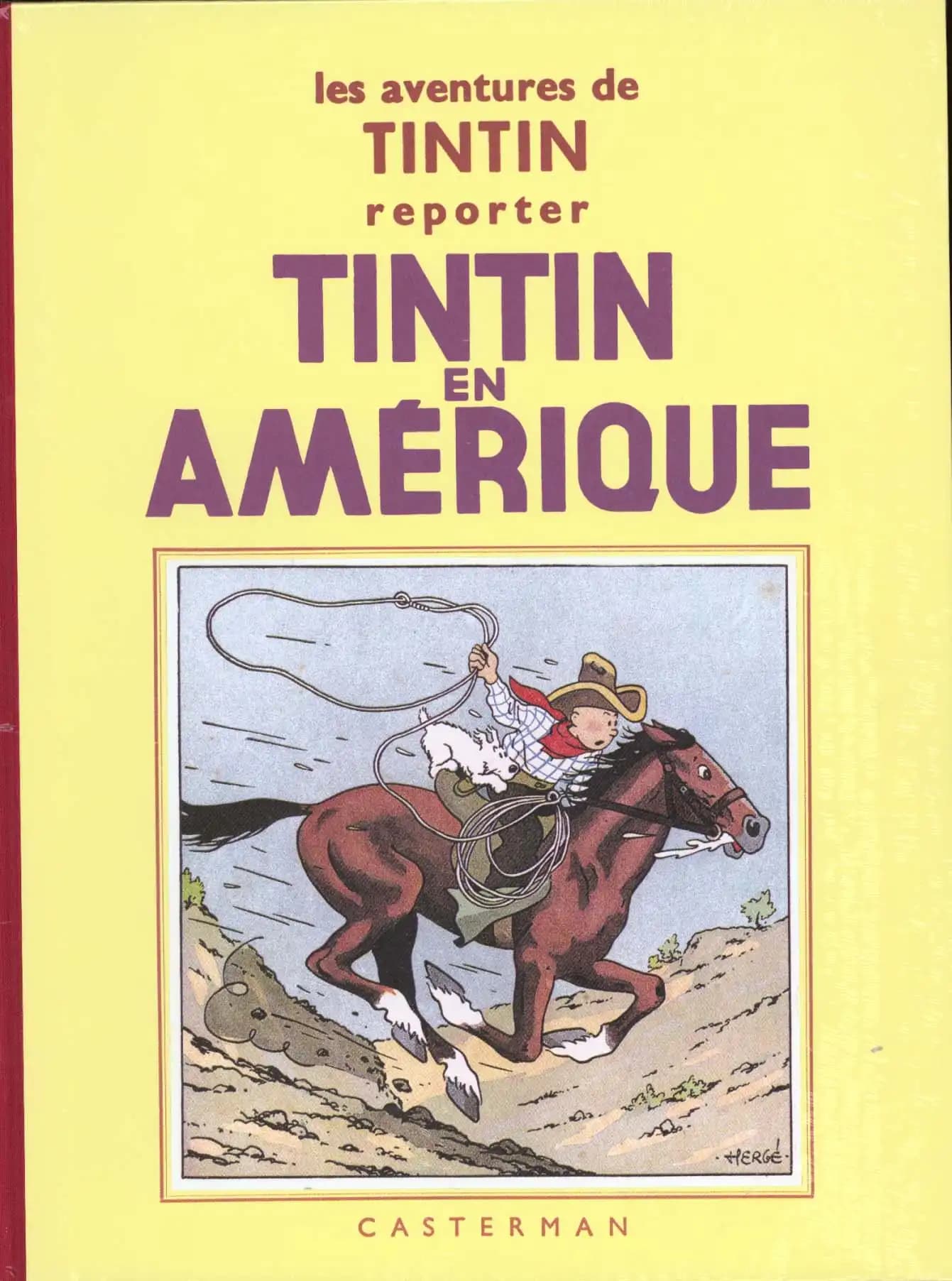 Tintin en Amérique : Edition fac-similé en noir et blanc