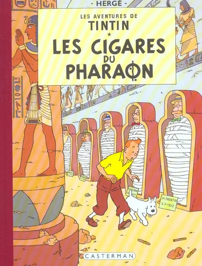 Les cigares du pharaon ([Reprod. en fac-sim.]) Hergé