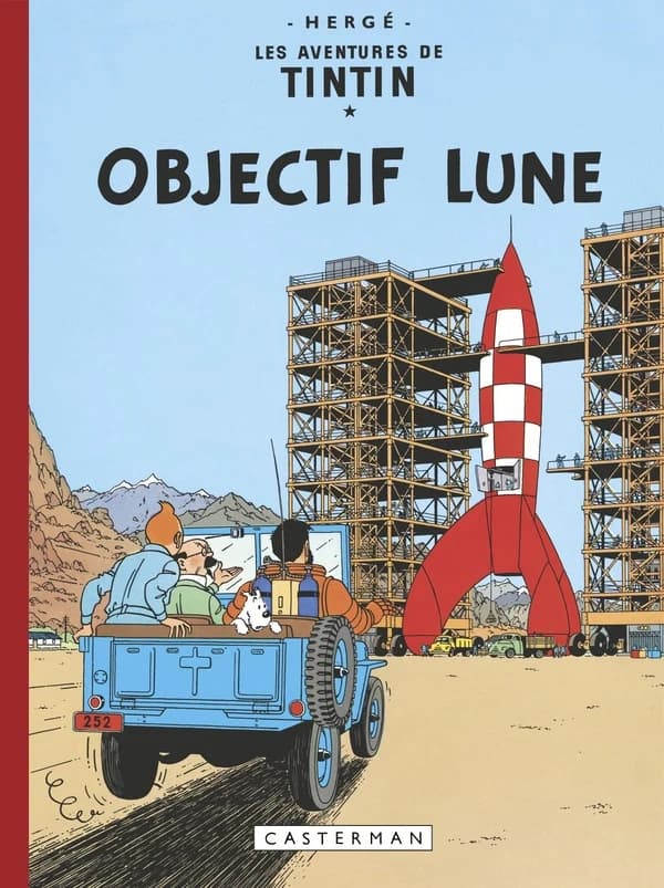 Objectif lune ([Reproduction en fac-similé]) Hergé