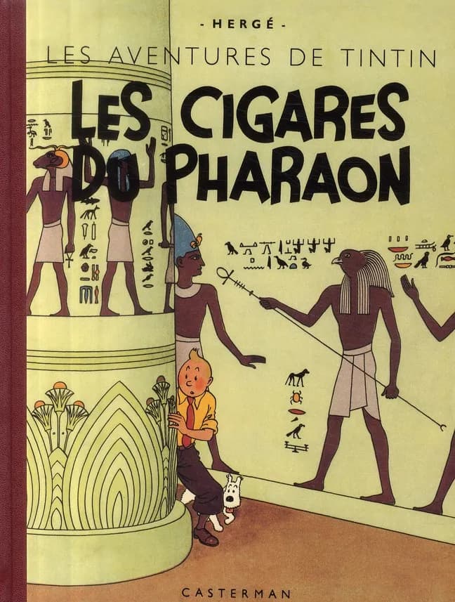 Les cigares du pharaon ([Reproduction en fac-similé]) par Hergé