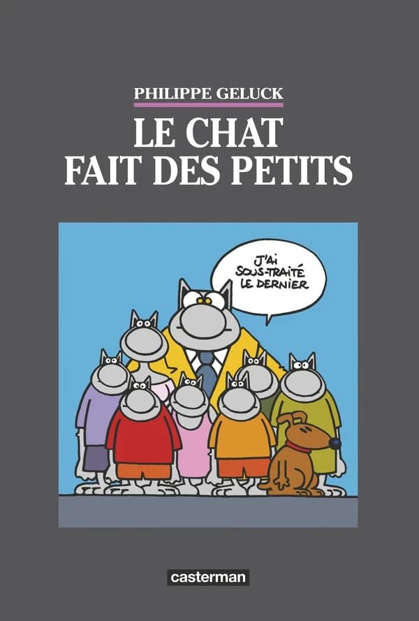 Le chat fait des petits : 3 volumes + 1 planche en bois numérotée et signée