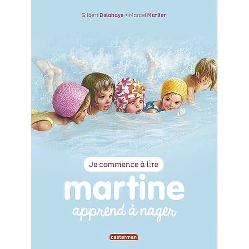 Martine apprend à nager