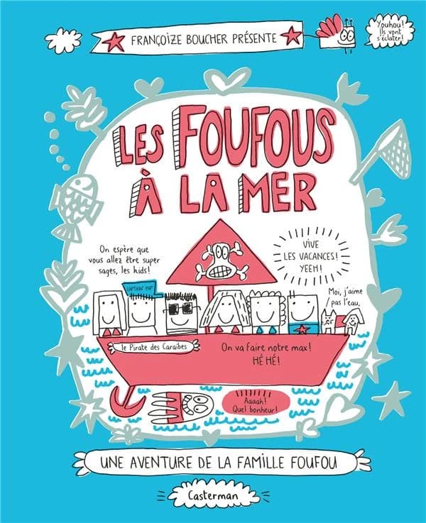 Les Foufous à la mer