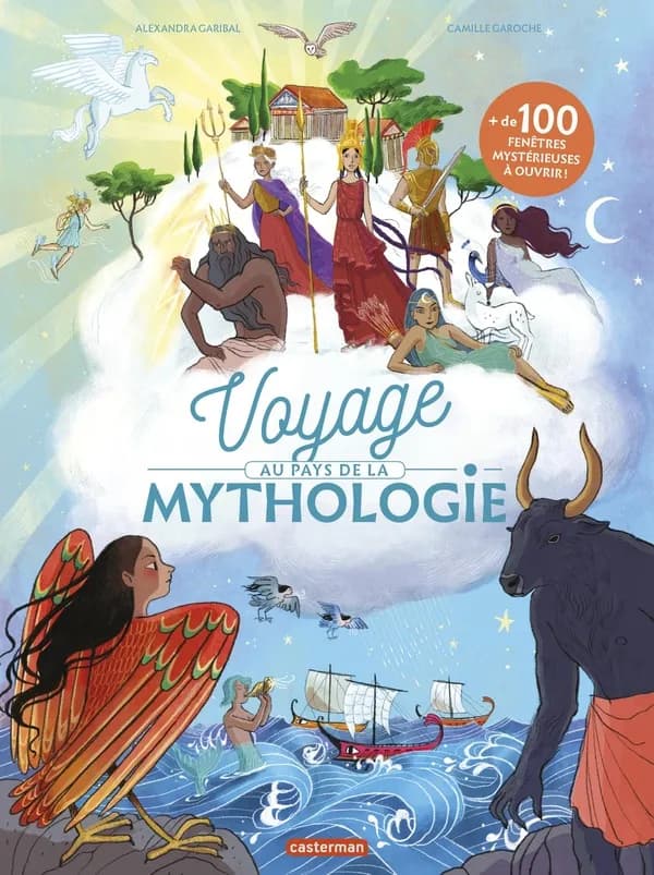 Voyage au pays de la mythologie : + de 100 fenêtres mystérieuses à ouvrir !