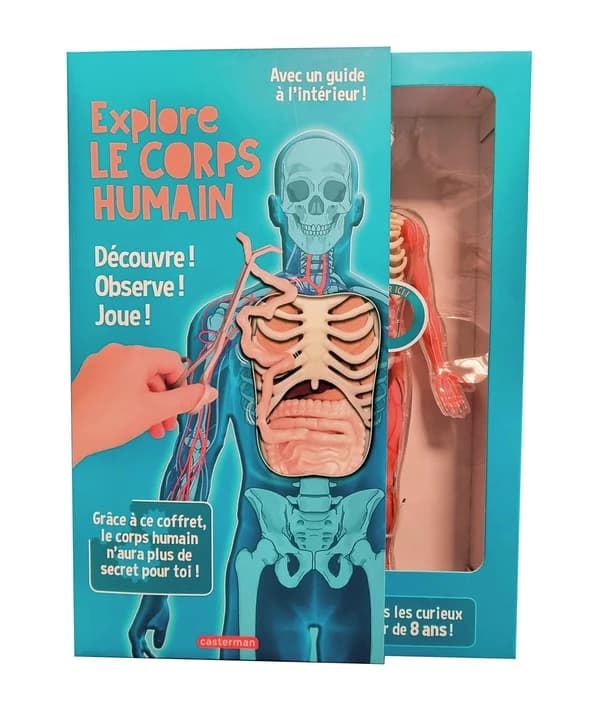 Explore le corps humain : découvre ! Observe ! Joue !