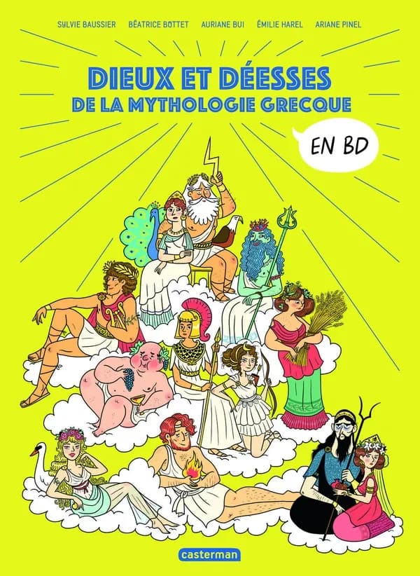 Dieux et déesses de la mythologie grecque en BD