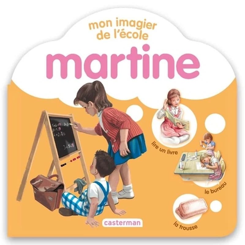 Mon imagier de l'école Martine