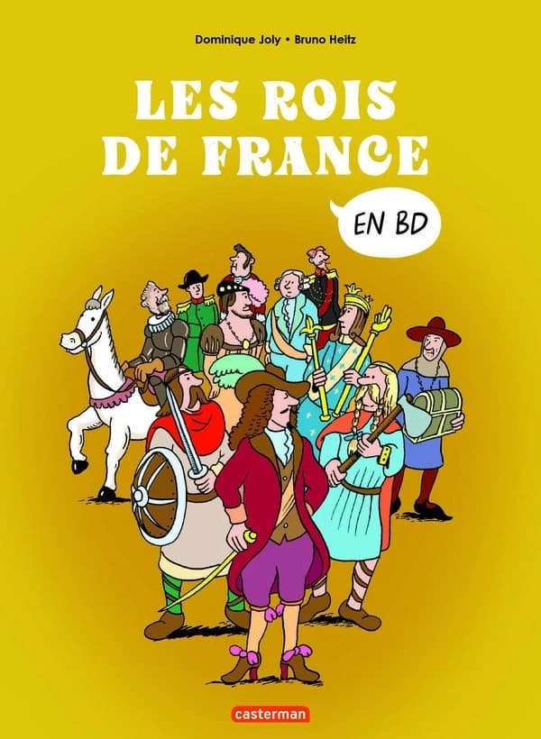 Les rois de France en BD