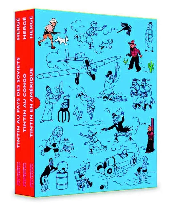 Les colorisés : Hergé