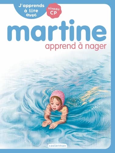 Martine apprend à nager