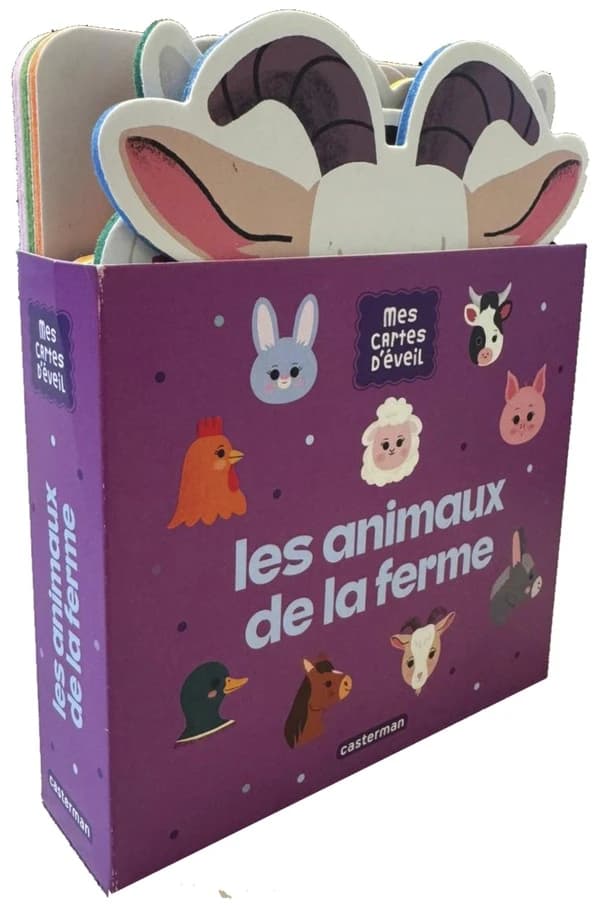 Mes cartes d'éveil : Les animaux de la ferme