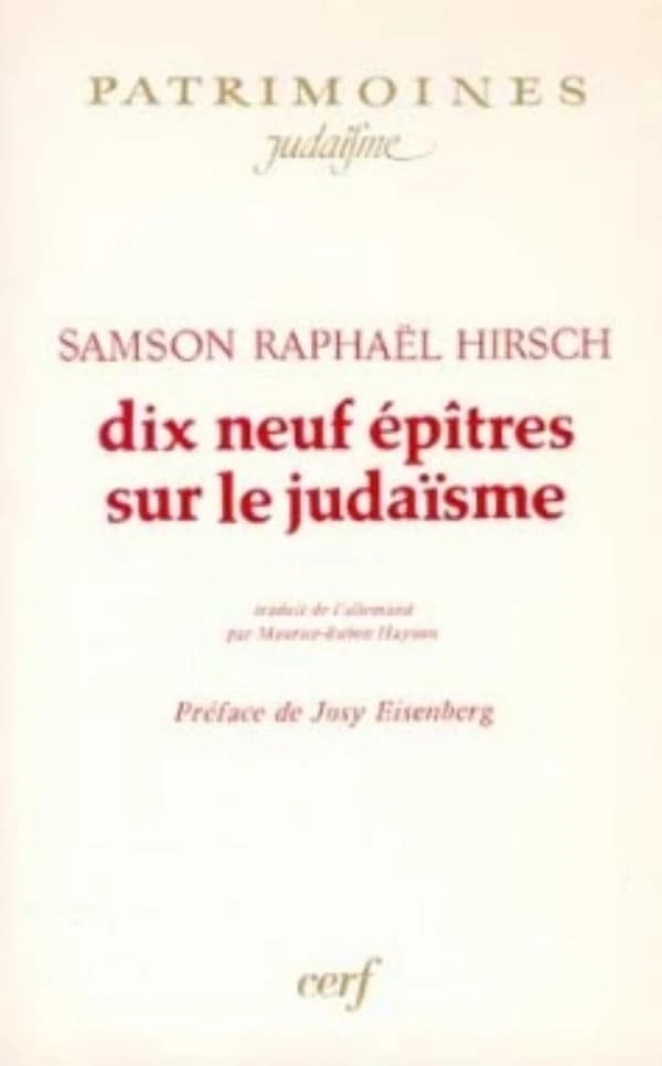 Dix-neuf épîtres sur le judaïsme