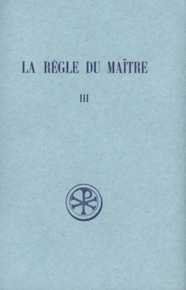 La règle du maître Tome 3