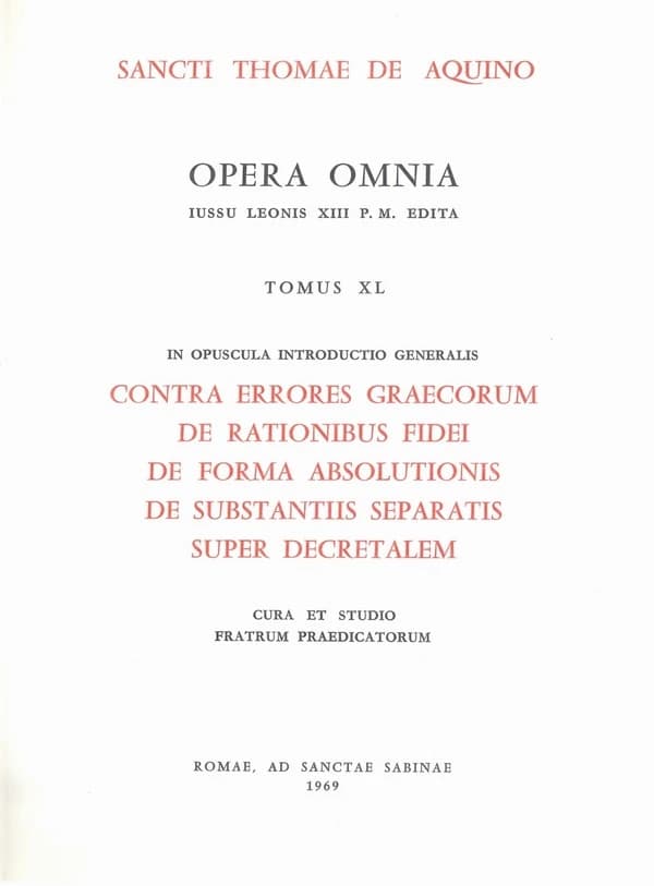 Opera omnia