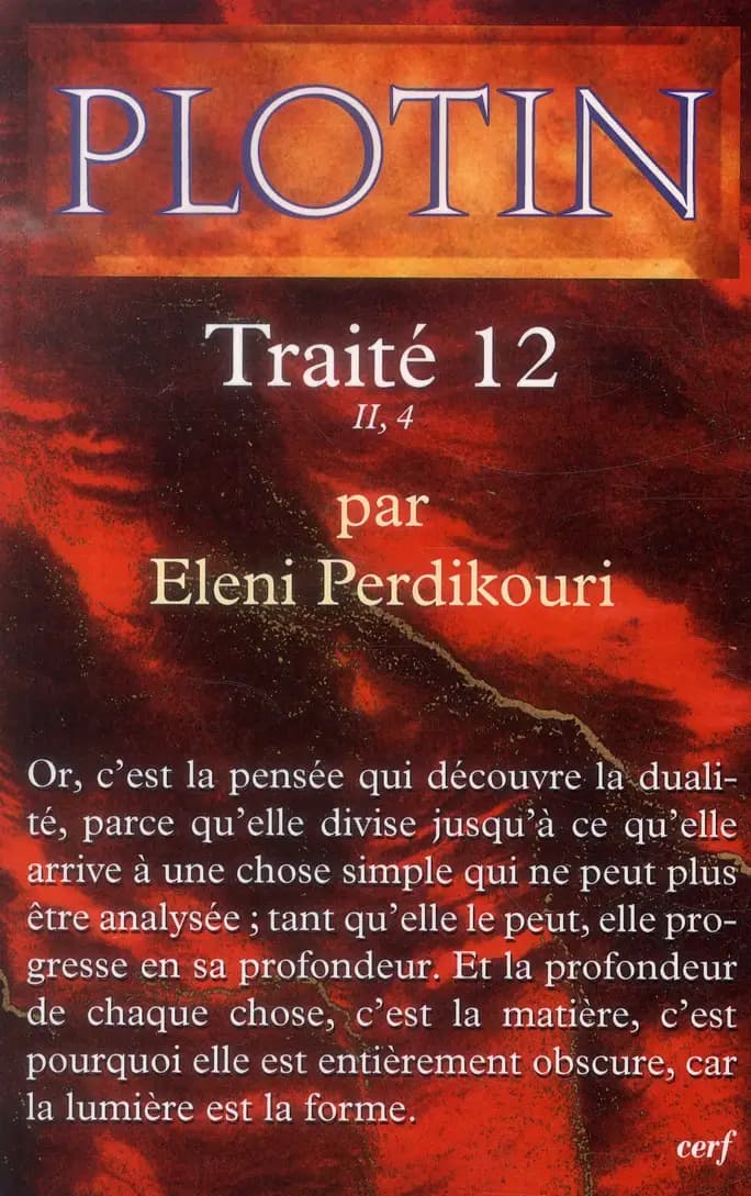 Traité 12 : [Ennéades] II, 4