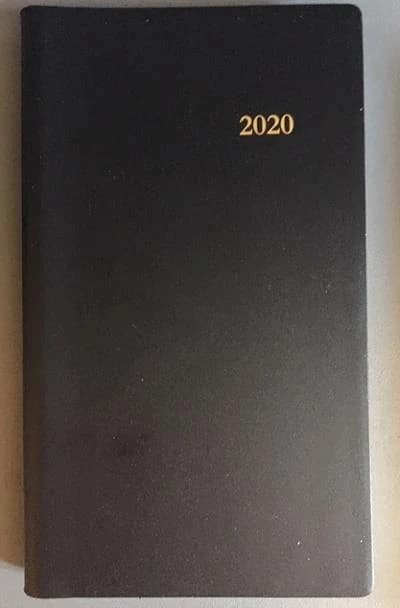 L'agenda du chrétien 2020 ; noir