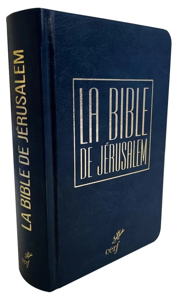 La Bible de Jérusalem : Edition voyage bleue
