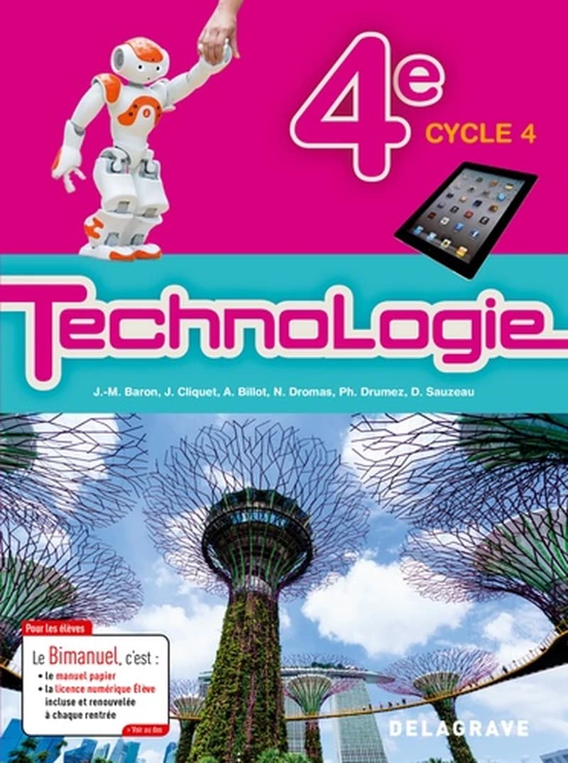 Technologie : 4e, cycle 4