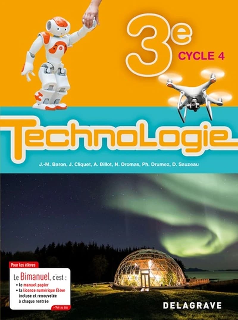 Technologie : 3e, cycle 4