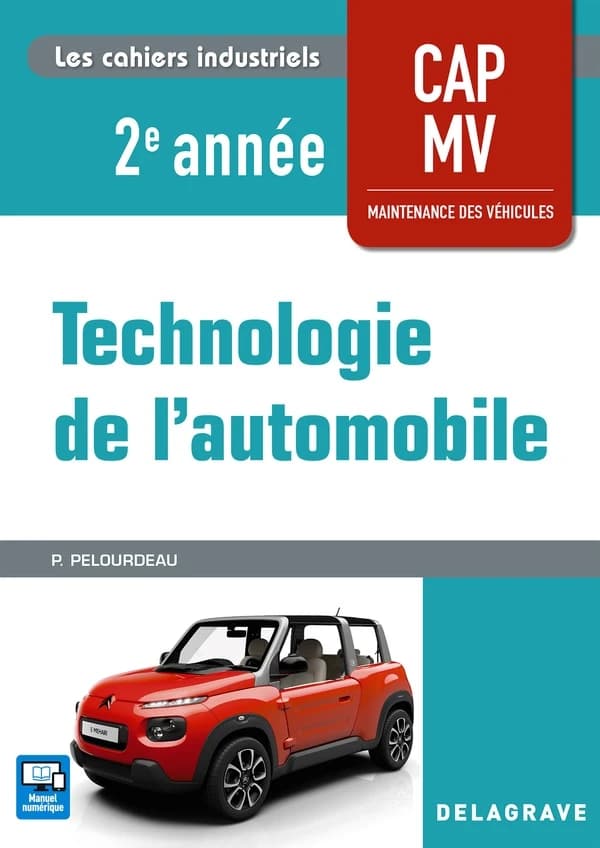 Technologie de l'automobile ; CAP maintenance des véhicules ; 2e année ; pochette élève (édition 2018)