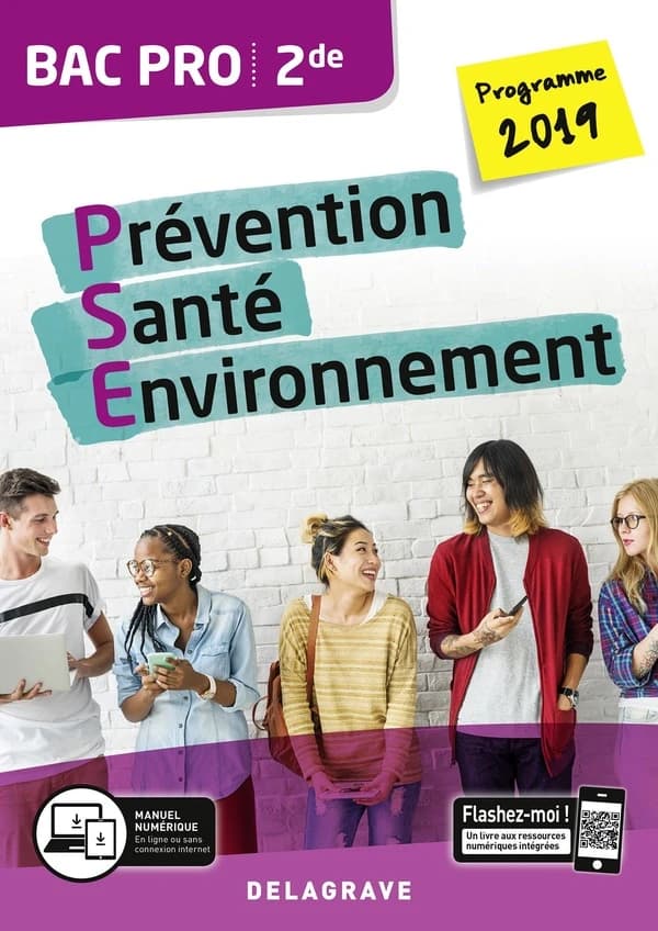 Prévention, santé, environnement ; bac pro PSE ; 2de ; pochette de l'élève (édition 2019)