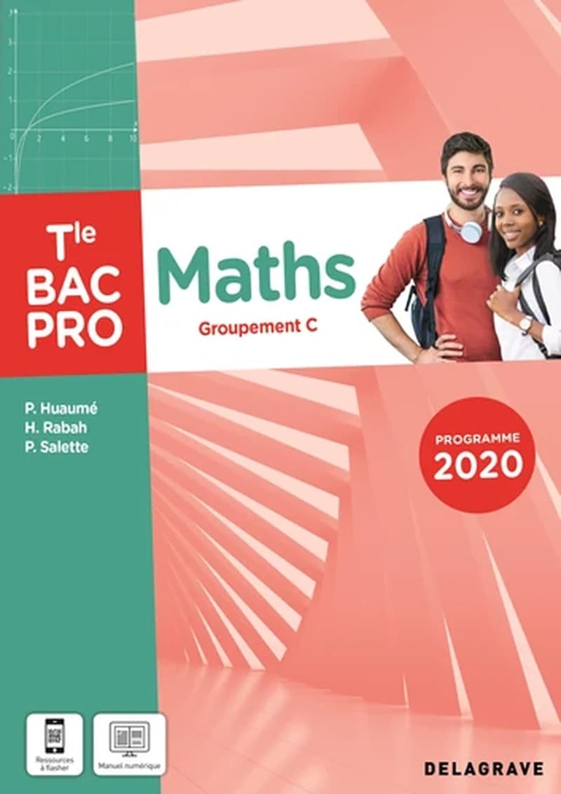 Maths ; groupement C ; terminale bac pro ; pochette élève (édition 2021)