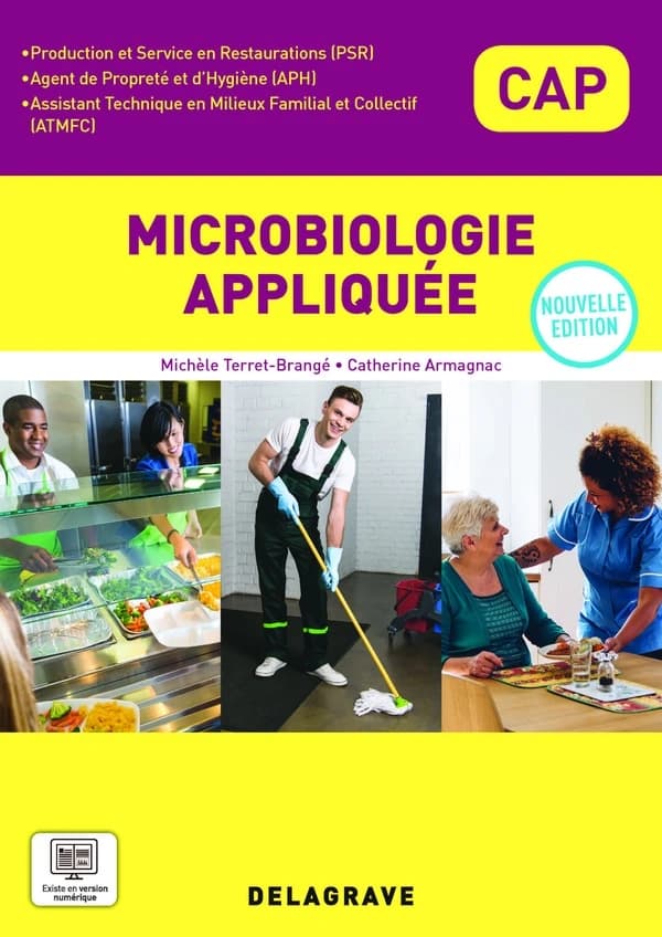 Microbiologie appliquée ; CAP APH, PSR, ATMFC ; pochette élève (édition 2021)