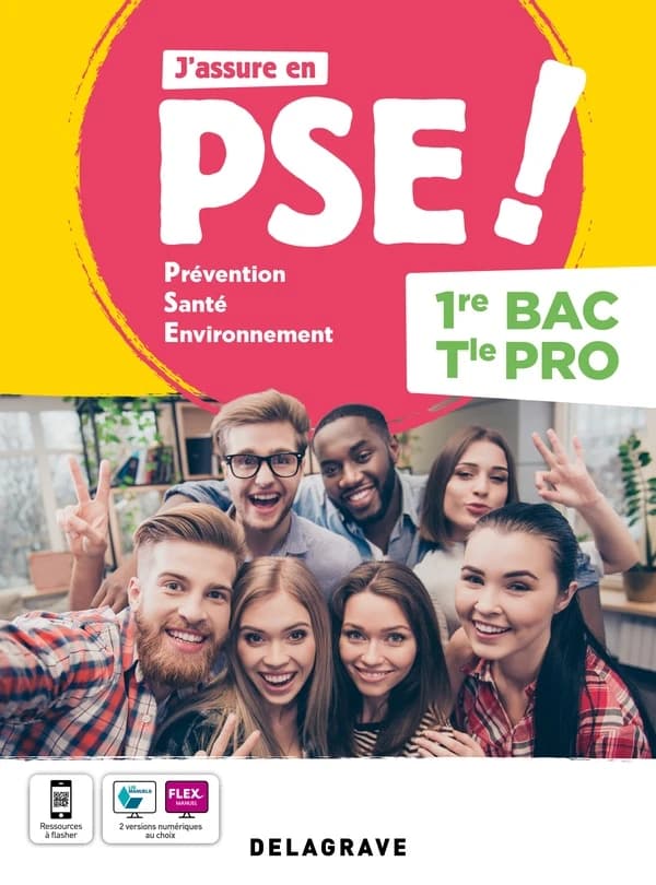 Prevention santé environnement (PSE) : 1re, terminale bac pro ; pochette de l'élève (édition 2022)