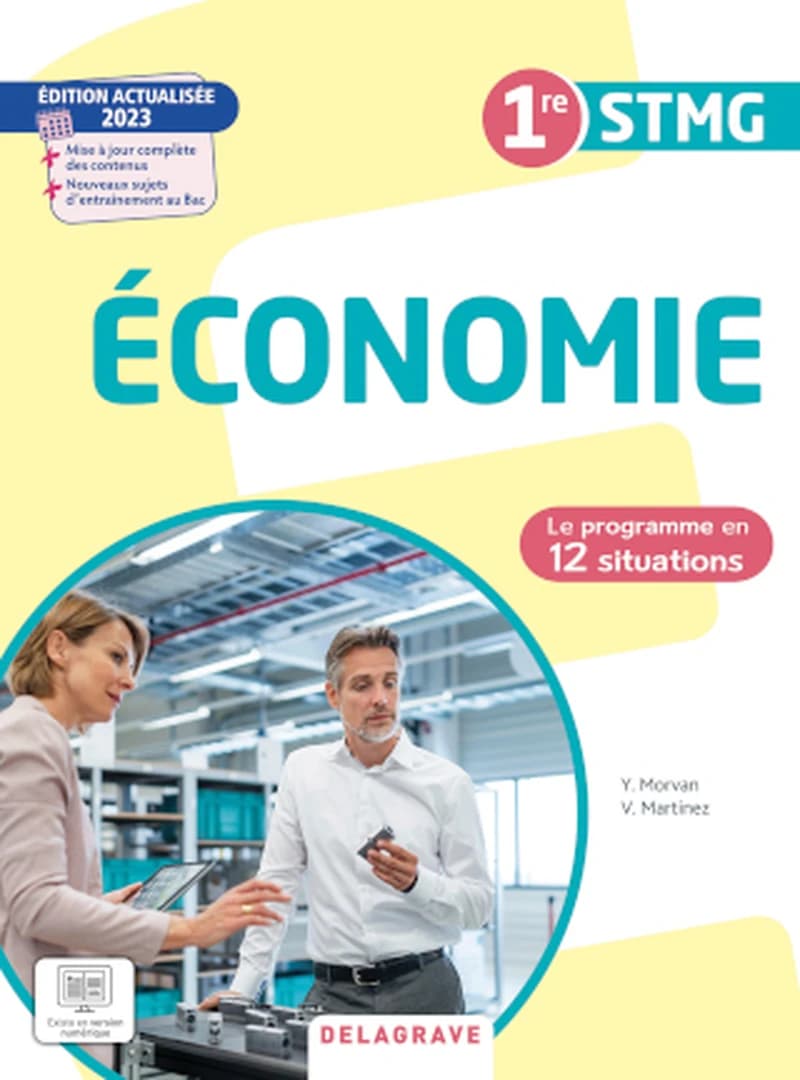 Le programme en situations : économie : 1re STMG ; pochette élève (édition 2023)
