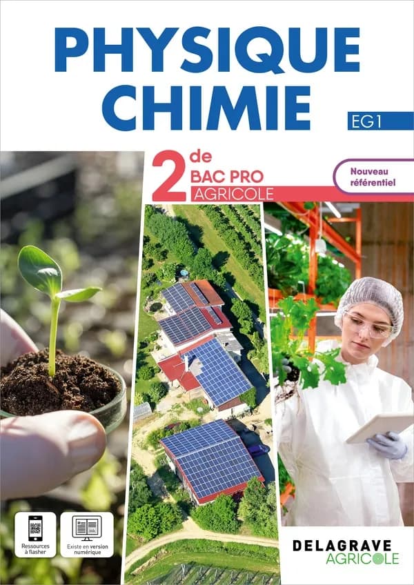 Physique-chimie : 2de Bac Pro enseignement agricole ; pochette élève (édition 2023)