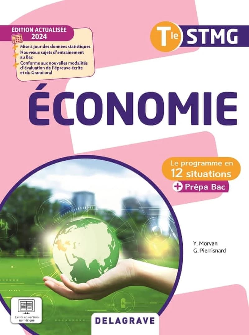 LE PROGRAMME EN SITUATIONS ECONOMIE TLE STMG (2024) - POCHETTE ELEVE