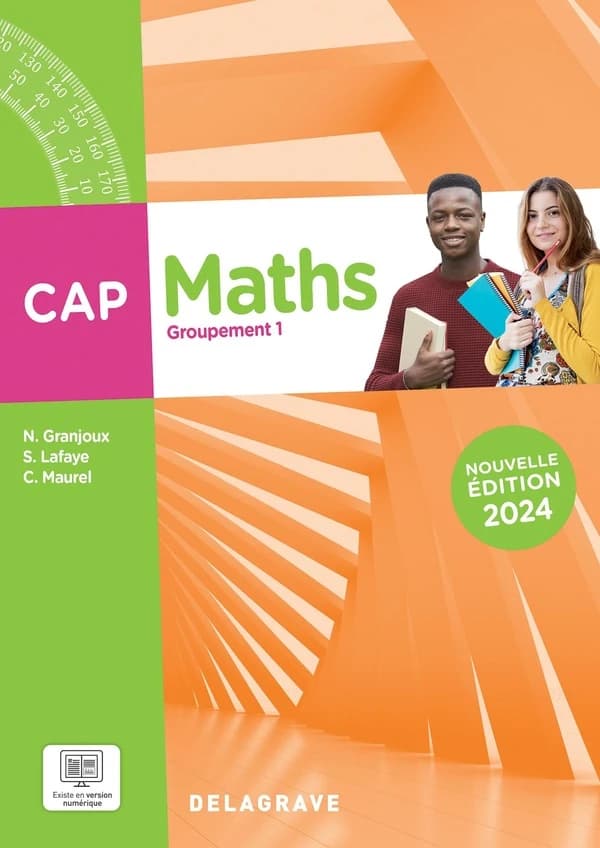 Mathématiques : Groupement 1 ; CAP ; Pochette élève (édition 2024)