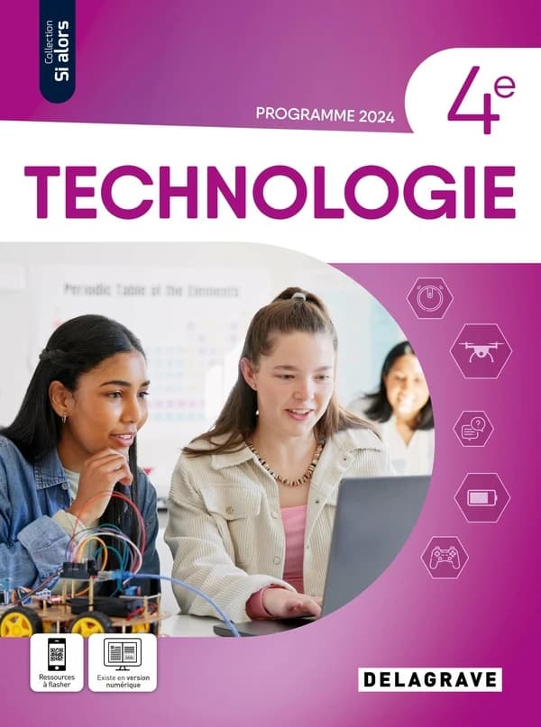 Technologie 4e : nouveau programme