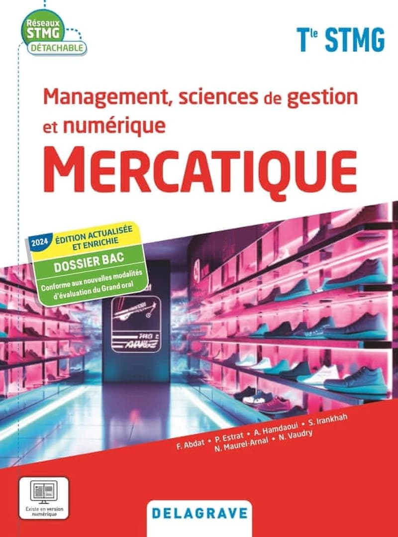 RESEAUX STMG MERCATIQUE TLE STMG (2024) - POCHETTE ELEVE