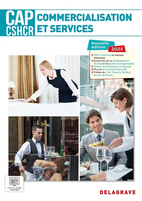 Commercialisation et services CAP CSHCR 1re et 2e années (2025)