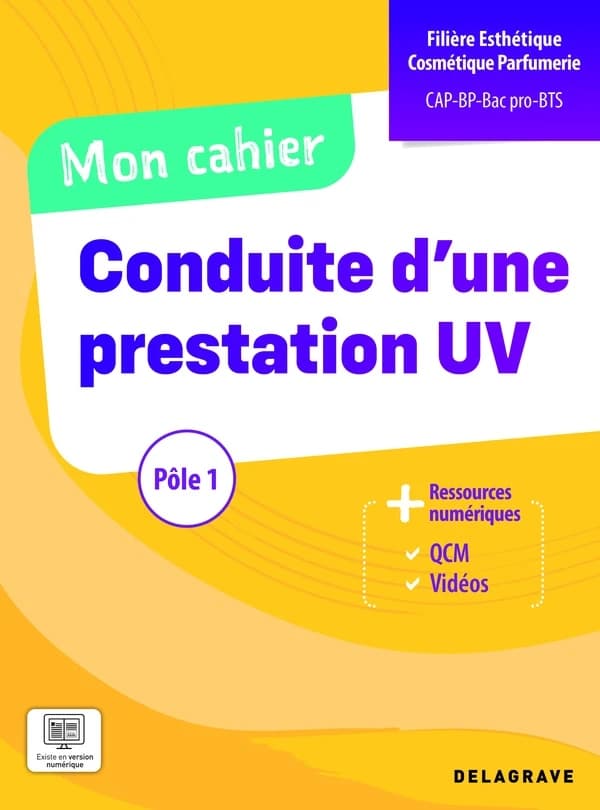 Mon cahier de Conduite d'une prestation UV