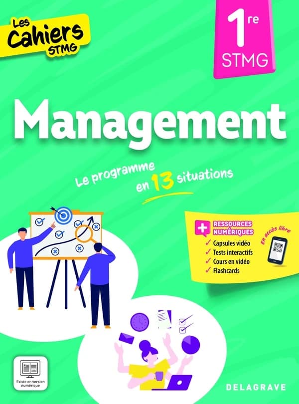 Cahiers STMG Management 1re STMG (2025)