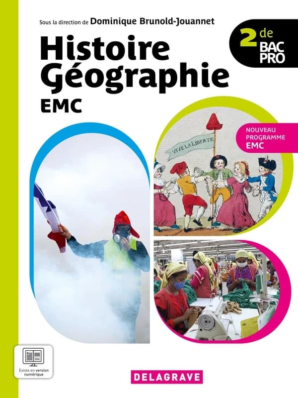 Histoire géographie EMC 2de bac pro