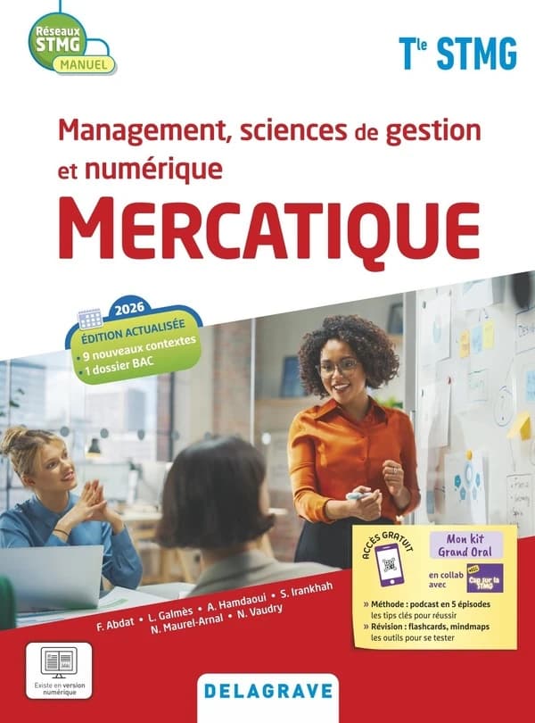 Mercatique Terminale STMG : management, sciences de gestion et numérique (édition actualisée 2026)