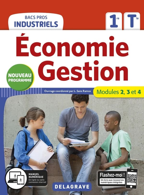 économie gestion ; 1re, terminale bacs pros industriels ; pochette élève (édition 2020)