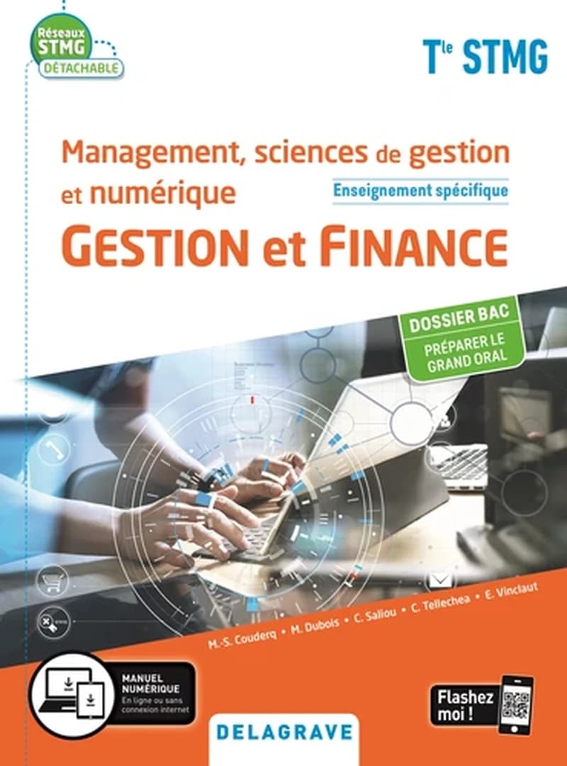 Réseaux STMG : management, sciences de gestion et numérique gestion et finance enseignement spécifique ; terminale STMG ; pochette élève