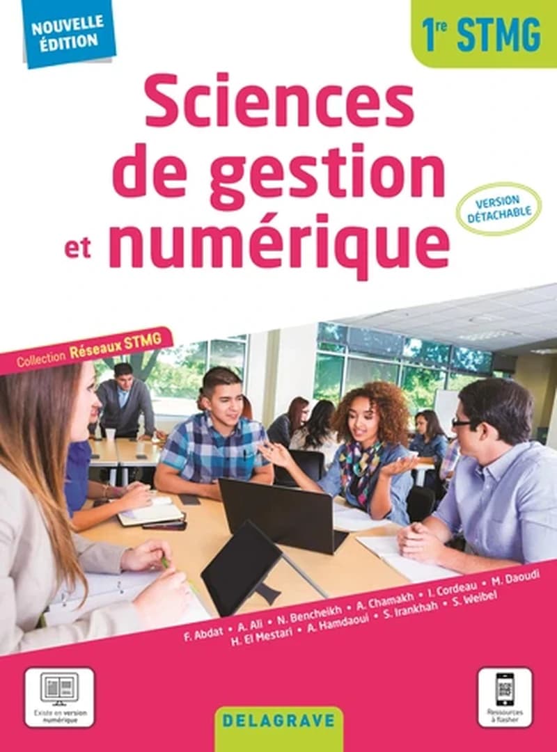 Sciences de gestion et numérique : 1re STMG ; pochette élève (édition 2021)