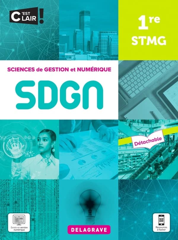 Sciences de gestion et numérique : 1re STMG ; pochette élève (édition 2021)