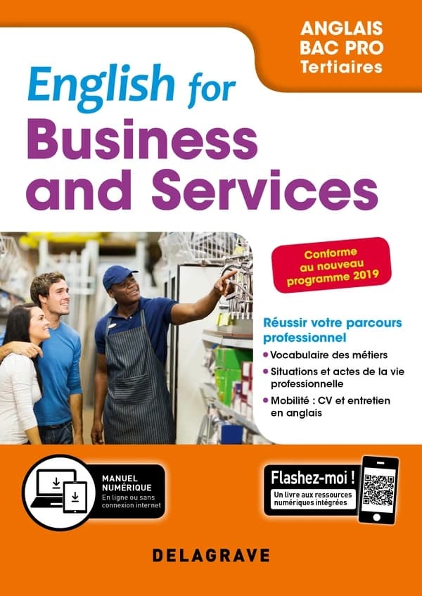 English for business and services ; anglais bac pro ; pochette de l'élève (édition 2019)