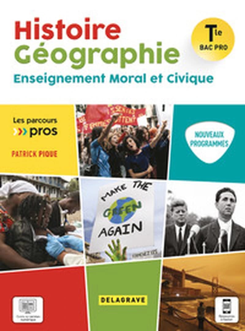 Les parcours pro : histoire géographie EMC ; terminale bac pro ; pochette élève (édition 2021)